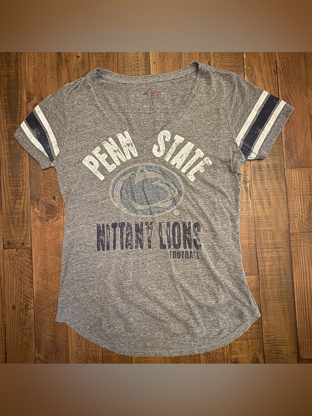 G-III 4Her by Carl Banks Penn State Nittany Lions Football T-Shirt Women’s Large
